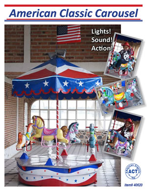 Catalog pages for American Classic Carousel