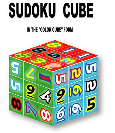 Sudoku cube color solution