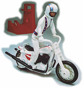 Mini Evel Knievel and Stunt Bike
