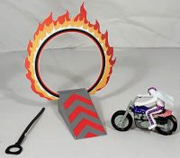 Evel Knievel Super Stunt with Ring of Fire