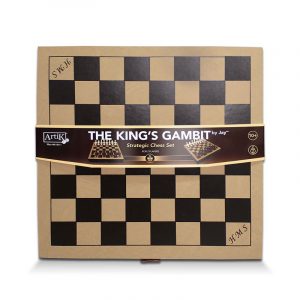 Kings Gambit Chess Board with Belt